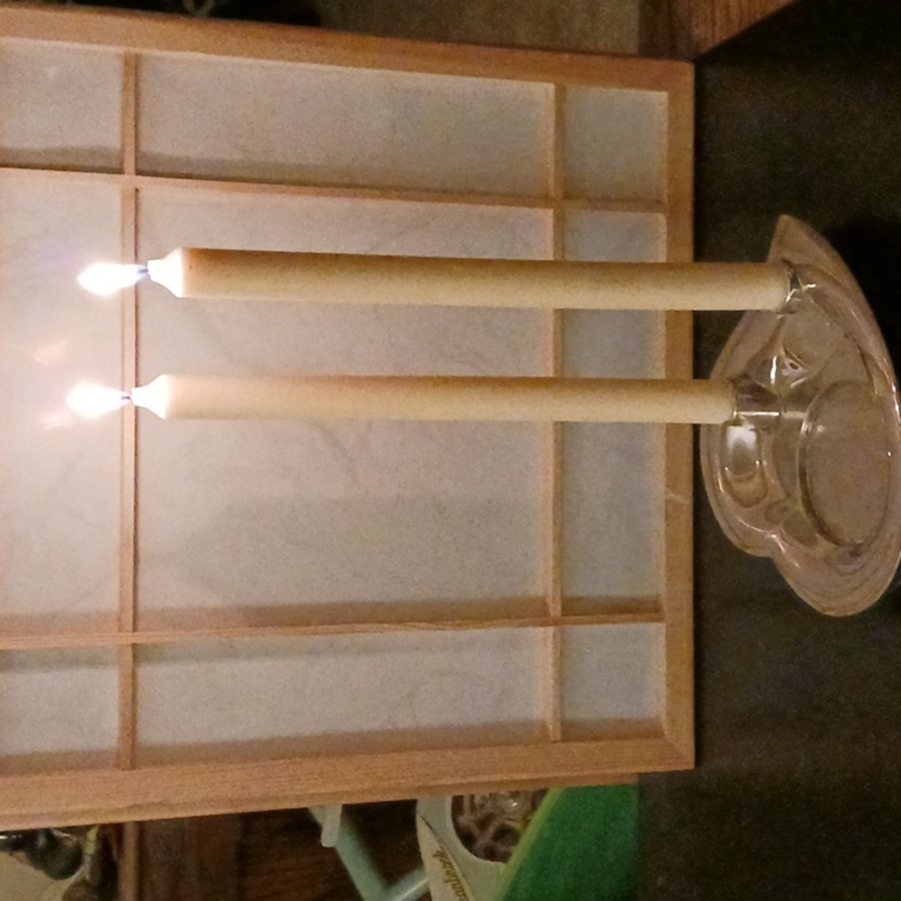 LENOX KIRK STIEFF COLLECTION Wedding promise unity candle holder MCM